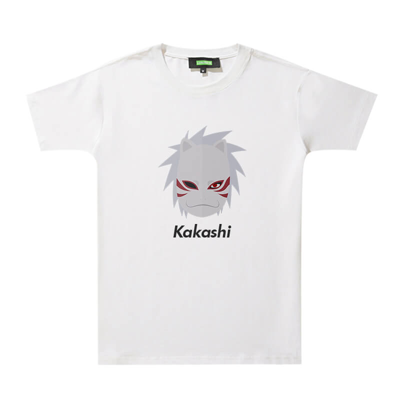 Kakashi Hatake Tee Naruto Printed T Shirts For Couples Lvairen 